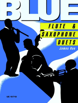 Book cover for Blue Flute & Sax Duets (As & T