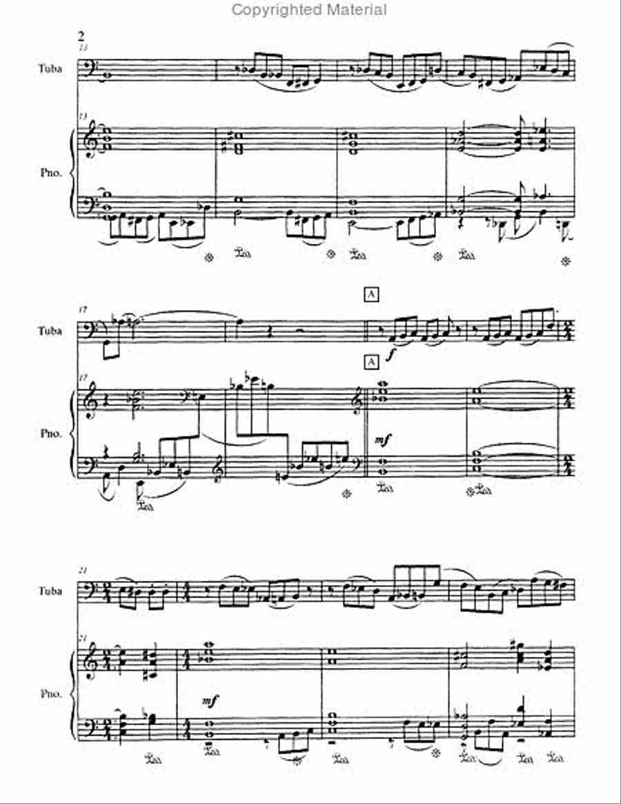 Running the Gamut Tuba scores gallery preview page 3