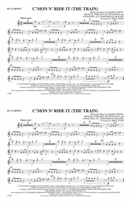 C'mon n' Ride It (The Train): 1st B-flat Clarinet