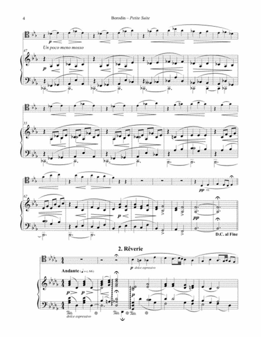 Petite Suite for Trombone and Piano