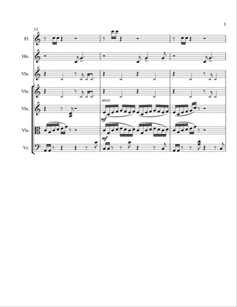 Can't Stop The Feeling from TROLLS Small Ensemble scores gallery preview page 3