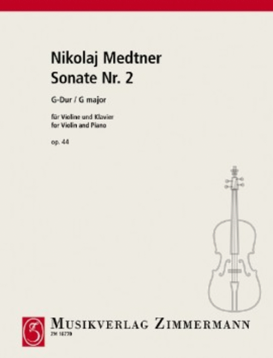 Sonata No. 2 G major Violin Solo scores gallery preview page 1