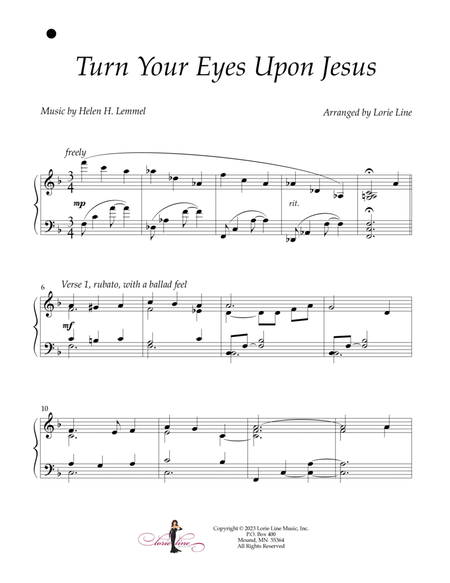 Turn Your Eyes Upon Jesus image number null