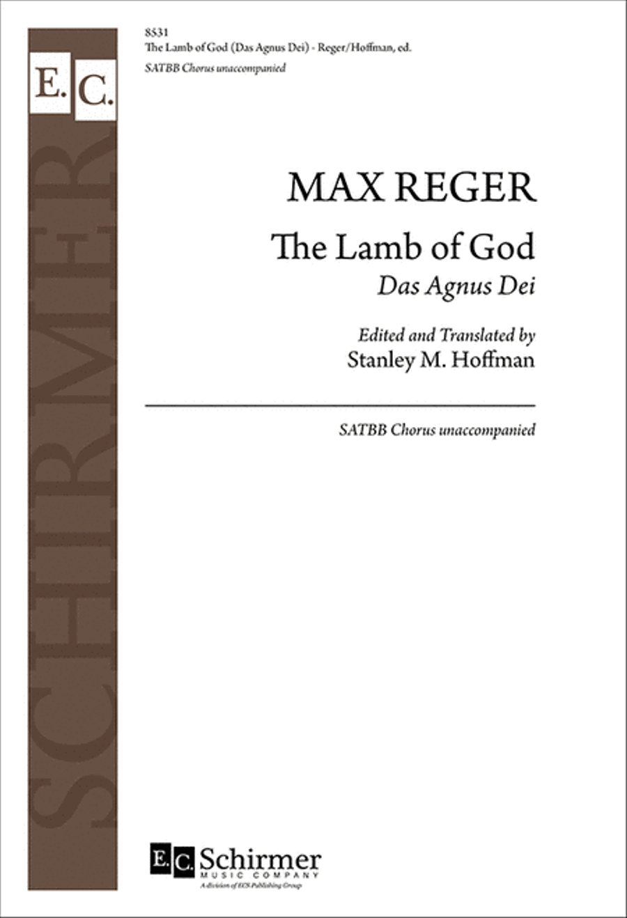 The Lamb of God (Das Agnus Dei) A Cappella scores gallery preview page 1