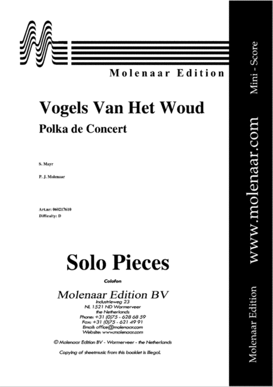 Vogels Van Het Woud Brass Duet scores gallery preview page 2