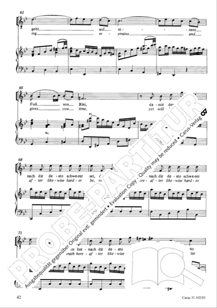 Lord God, your eyes are seeing truth in trusting (Herr, deine Augen sehen nach dem Glauben) ATB scores gallery preview page 43