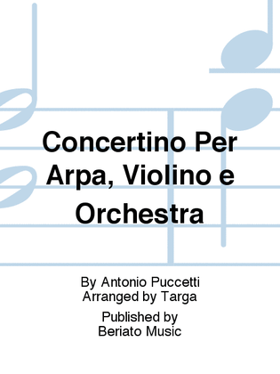 Concertino Per Arpa, Violino e Orchestra
