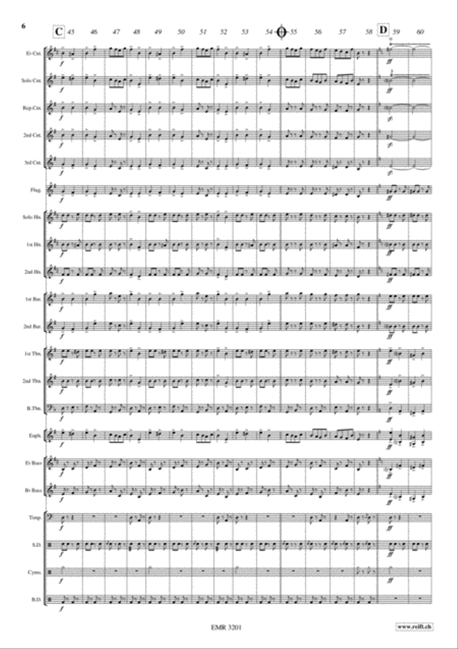 Wine Of Tokay Brass Band scores gallery preview page 7