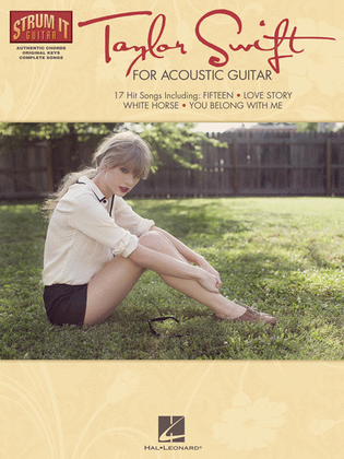 Book cover for Taylor Swift for Acoustic Guitar