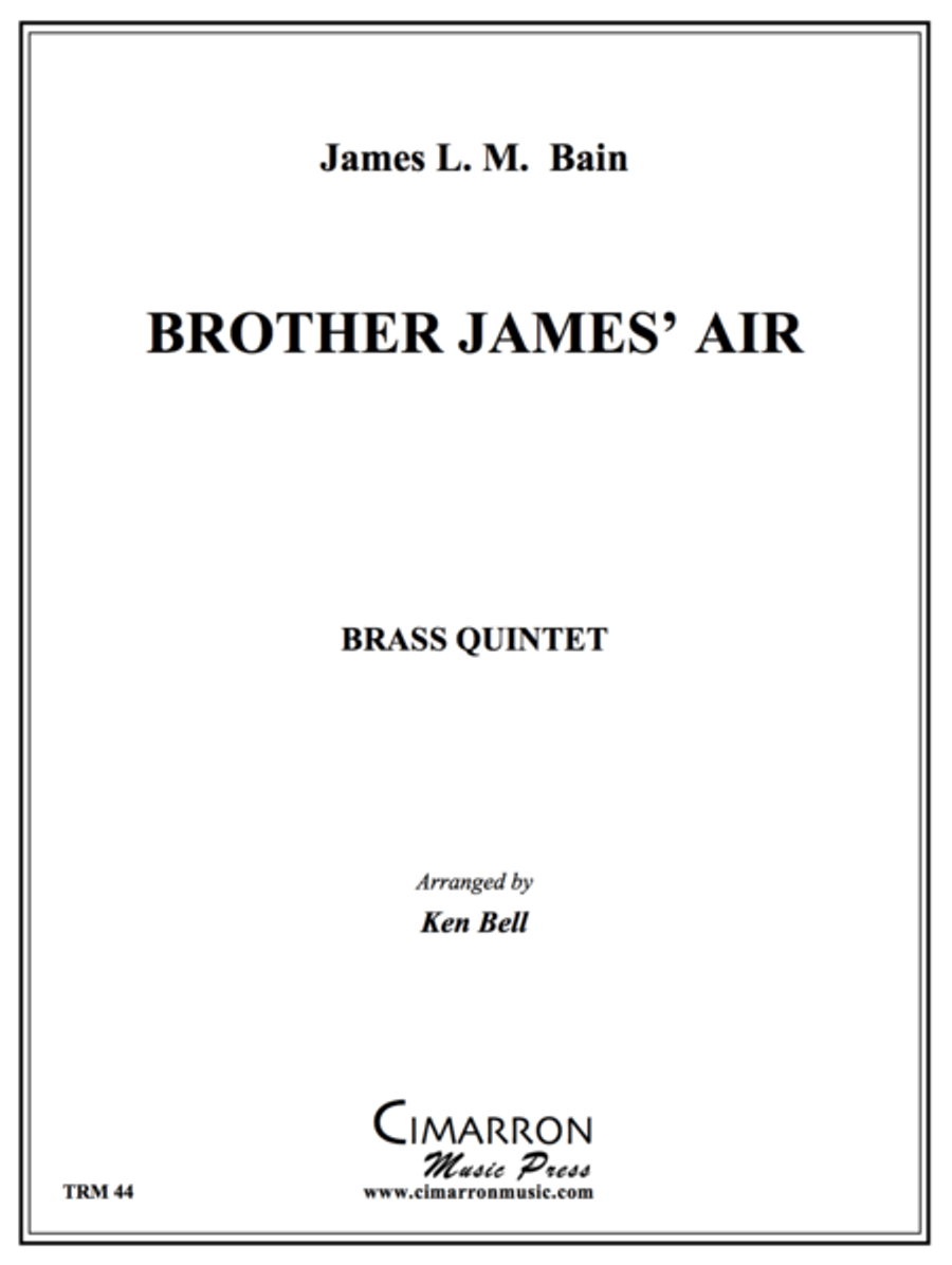 Brother James' Air Brass Quintet scores gallery preview page 1