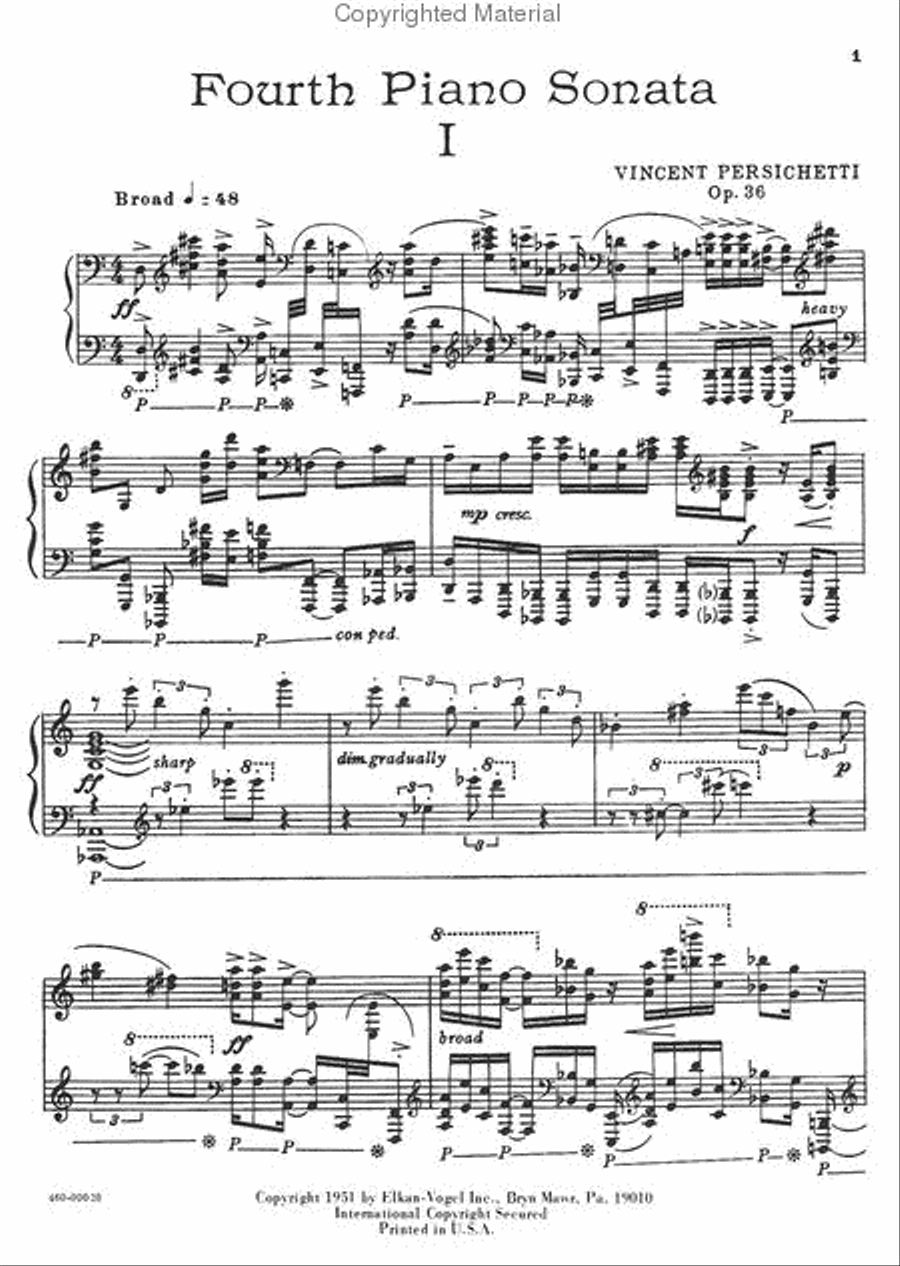 Fourth Piano Sonata Chamber Music scores gallery preview page 2