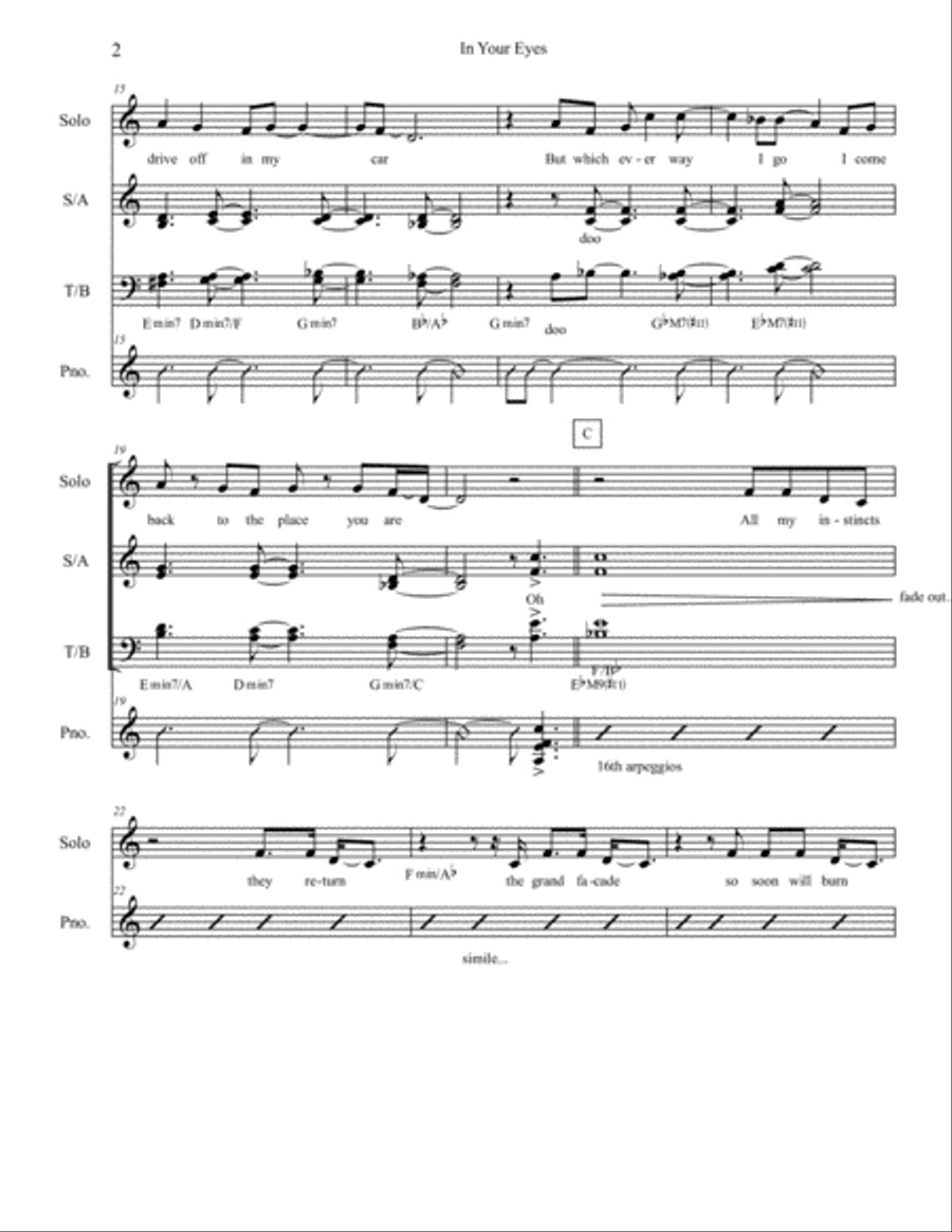In Your Eyes 4-Part scores gallery preview page 2