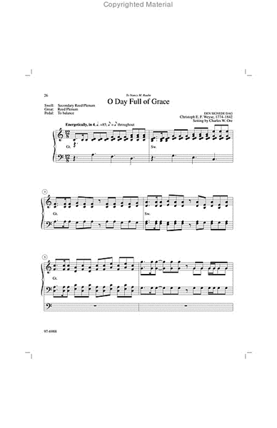 Eleven Compositions for Organ, Set VII image number null