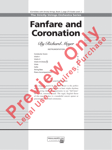 Fanfare and Coronation image number null