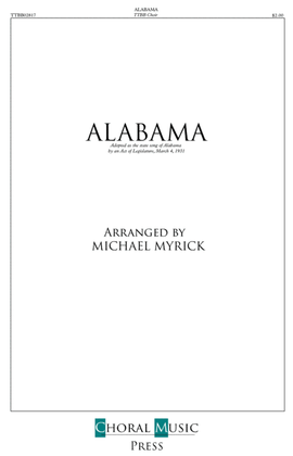 Book cover for Alabama State Song - TTBB Key Ab