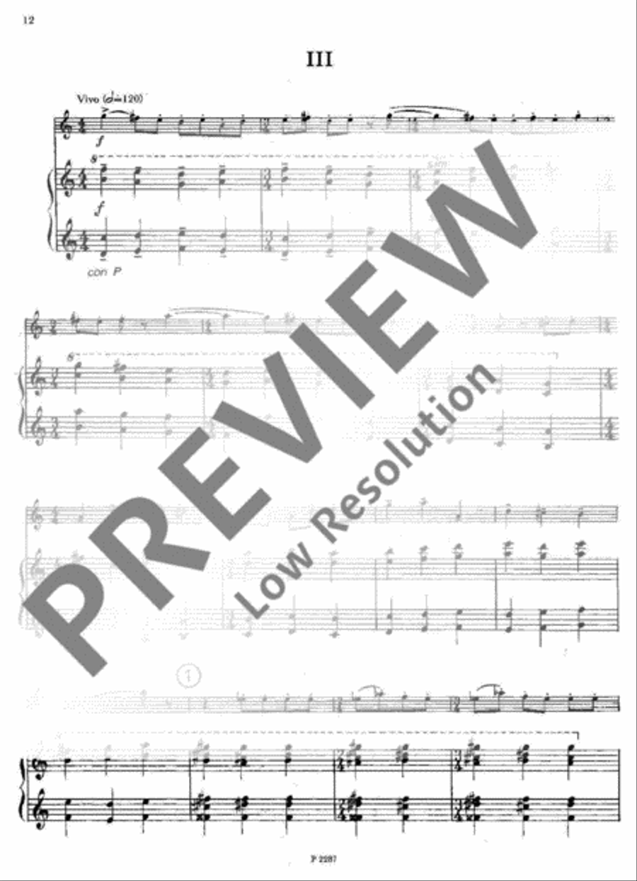 Suita Clarinet Solo scores gallery preview page 13