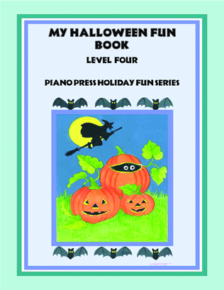 Book cover for My Halloween Fun Book Level Four