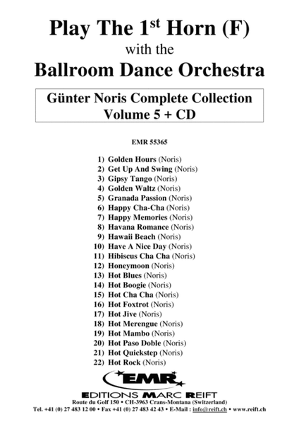 Play The 1st Horn With The Ballroom Dance Orchestra Vol. 5 image number null