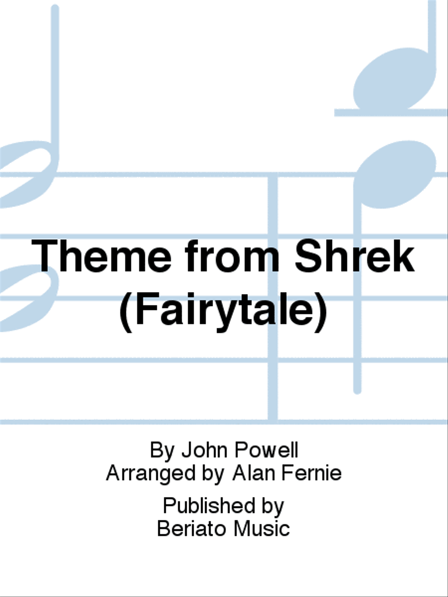 Theme from Shrek (Fairytale) Brass Band scores gallery preview page 1