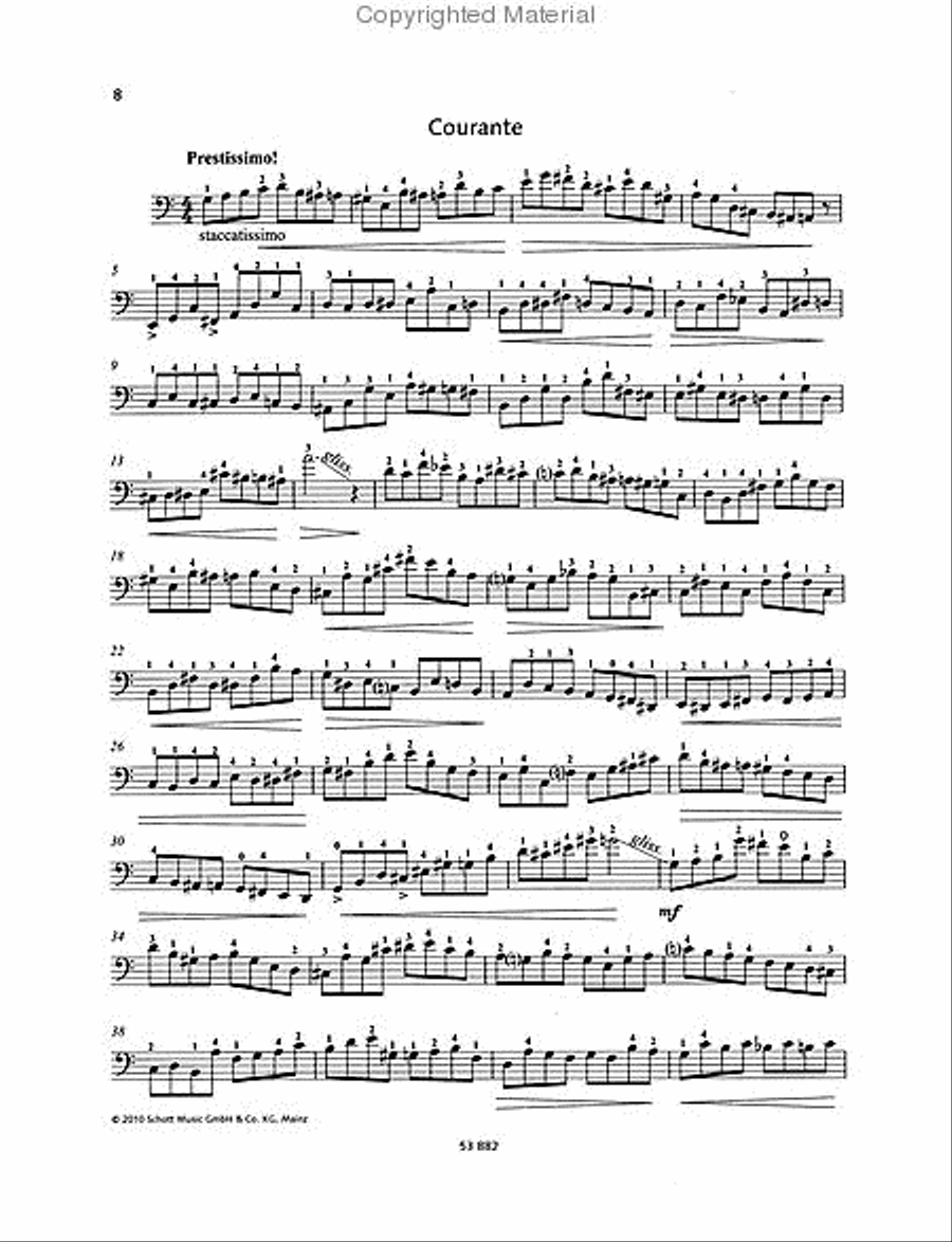 Jazz Suite Cello Solo scores gallery preview page 3