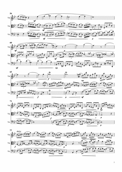 Pavane, Gabriel Faure, op. 50, for Violin, Viola, Cello Trio image number null