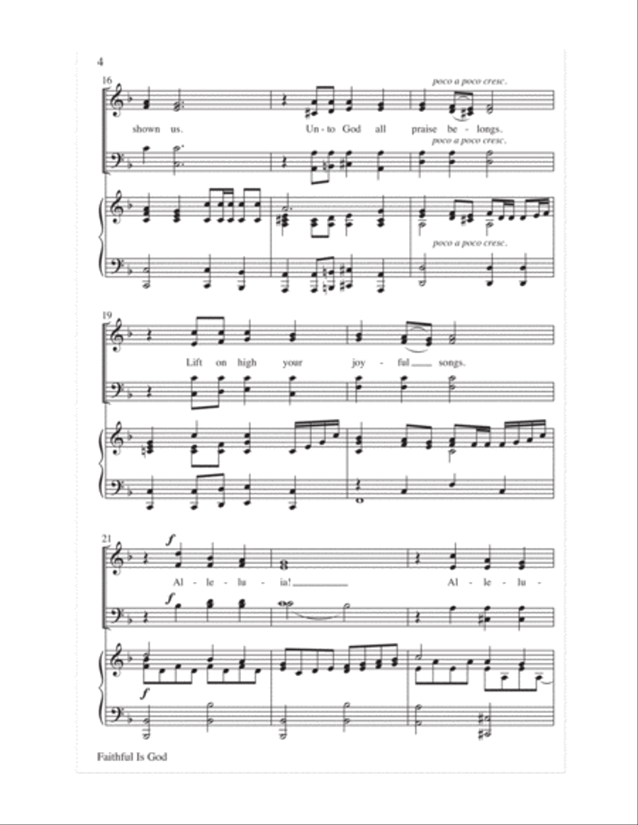 Worship Openers: Introits that Work!, Vol. 2 4-Part scores gallery preview page 6