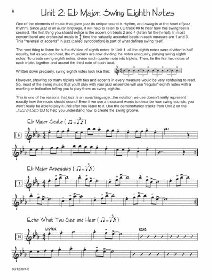 Jazz Basics - Flute Jazz Ensemble scores gallery preview page 6