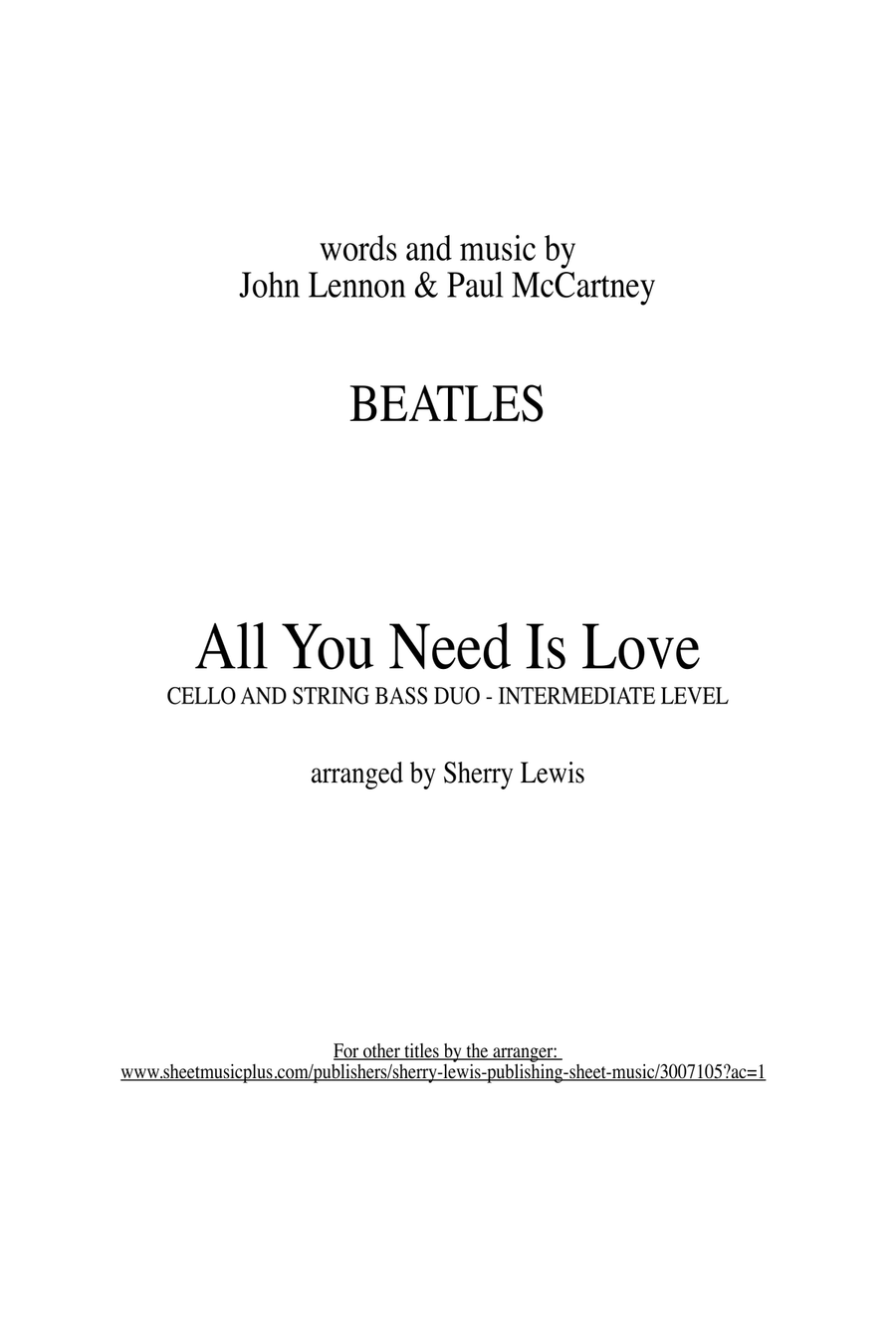 All You Need Is Love image number null
