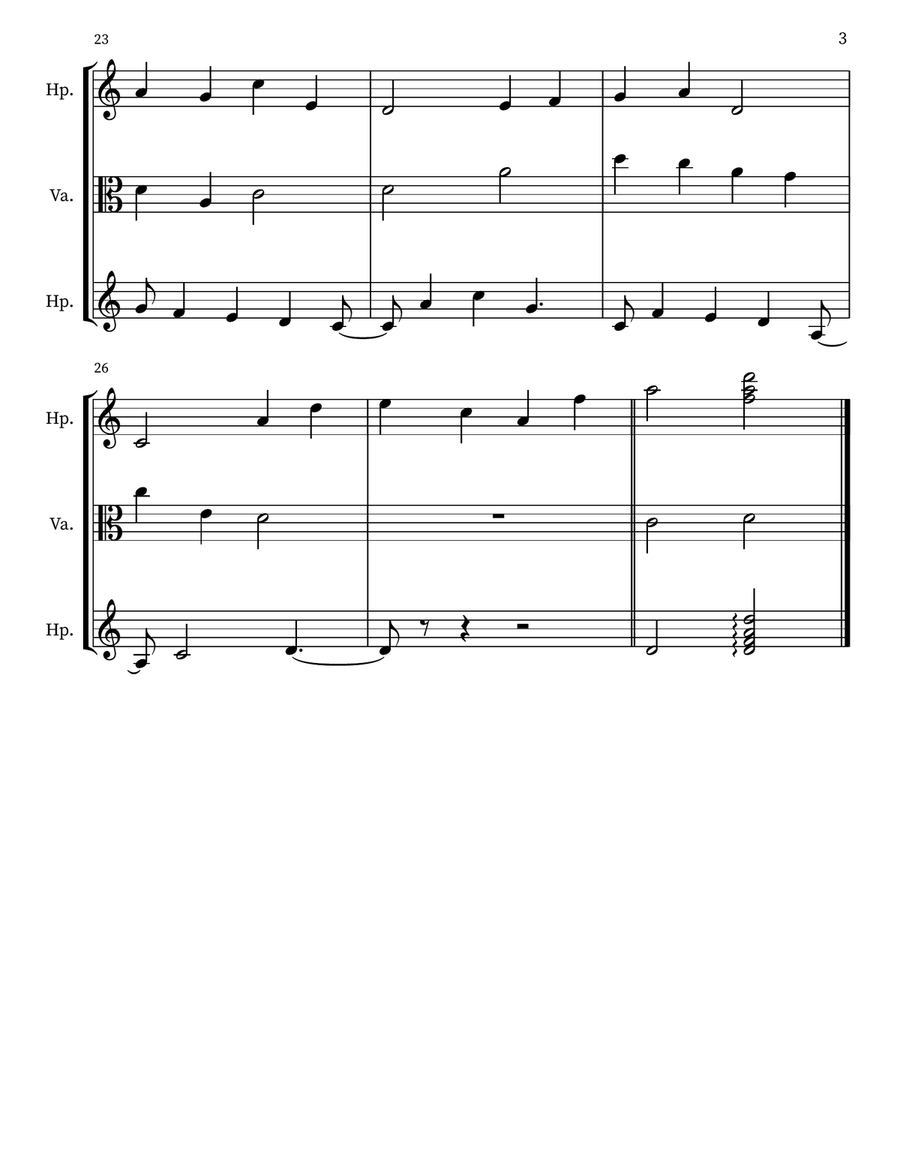 Children's Musing 59 Children's Musing 59 Small Ensemble scores gallery preview page 3