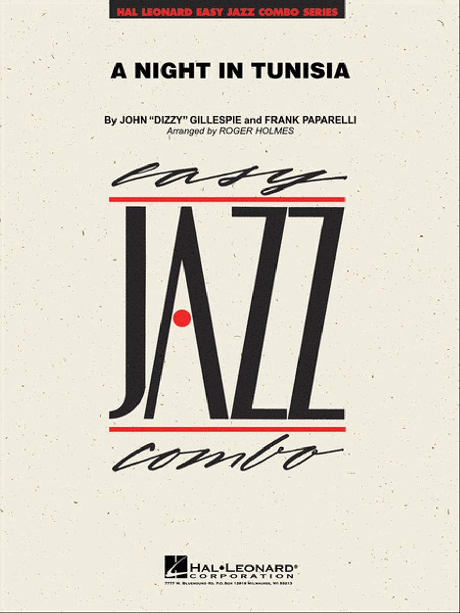 A Night in Tunisia A Night in Tunisia Jazz Ensemble scores gallery preview page 1