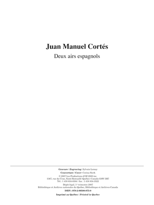 Book cover for Musique facile pour 4 guitares - Espagne (Deux airs)