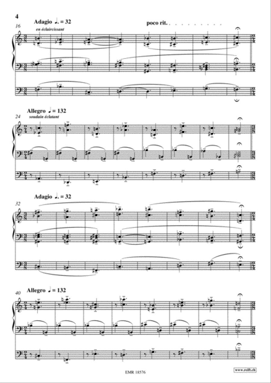 Fantaisie-Choral Choir scores gallery preview page 4