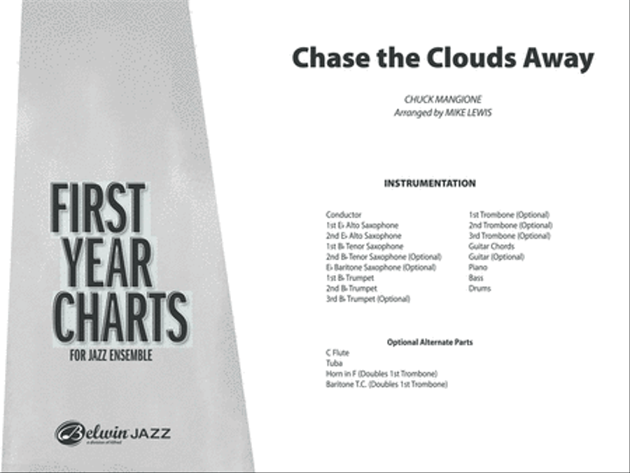 Chase the Clouds Away Jazz Ensemble scores gallery preview page 2