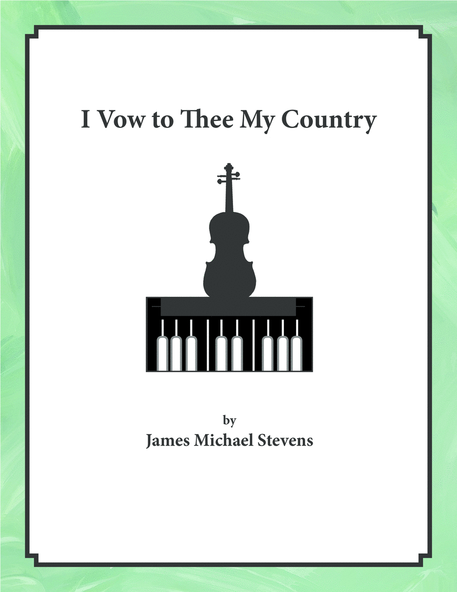 I Vow to Thee My Country - Cello & Piano Piano scores gallery preview page 1