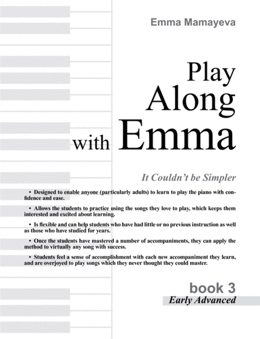 Play Along With Emma Method Book 3 image number null