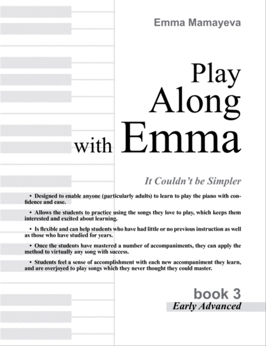 Play Along With Emma Method Book 3 Voice scores gallery preview page 2