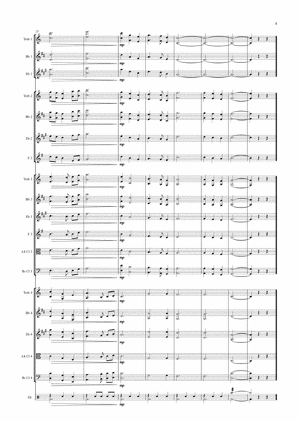 Carols for Four (or more) - 15 Carols with Flexible Instrumentation - Full Score - Score Only image number null
