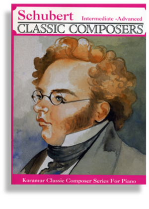 Book cover for Schubert * Intermediate to Advanced Piano Solos