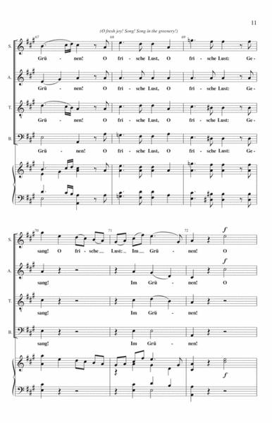 Im Wald (Gartenlieder, Op. 3, no. 6)