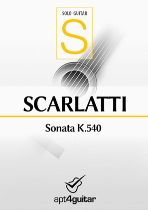 Sonata K.540