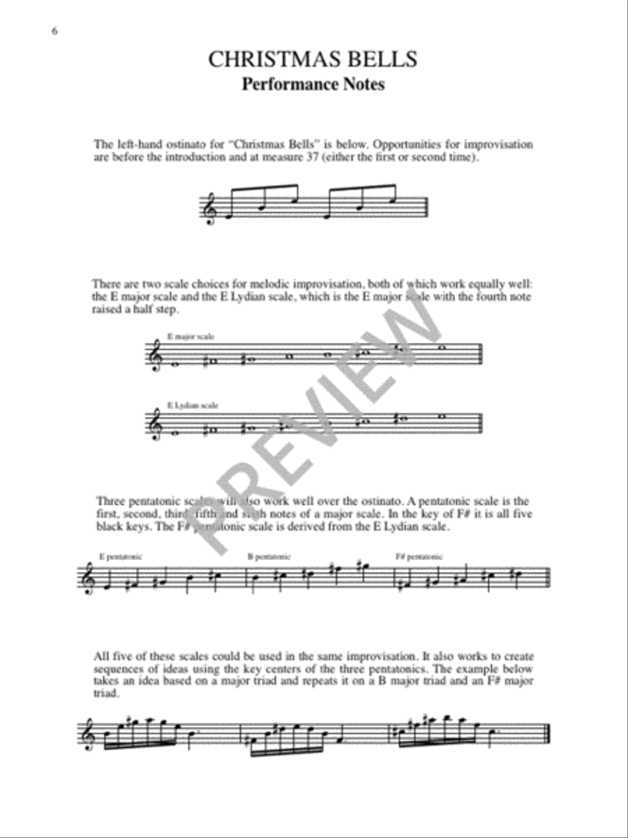 Six Advent Christmas Carols Christmas scores gallery preview page 8