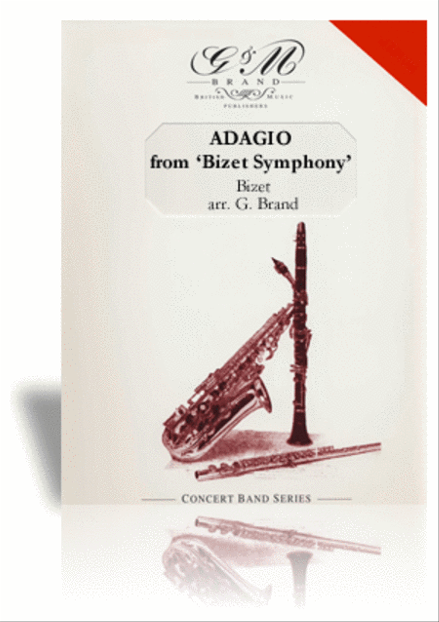 Adagio from 'Bizet Symphony' Concert Band scores gallery preview page 1
