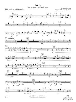 Polka from The Bartered Bride: (wp) B-flat Baritone B.C.