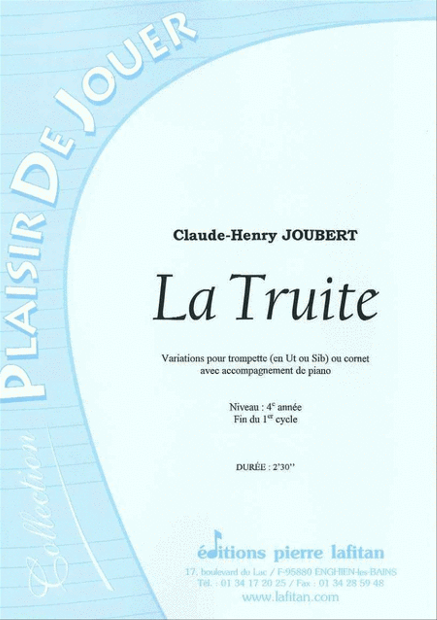 La Truite Cornet scores gallery preview page 1