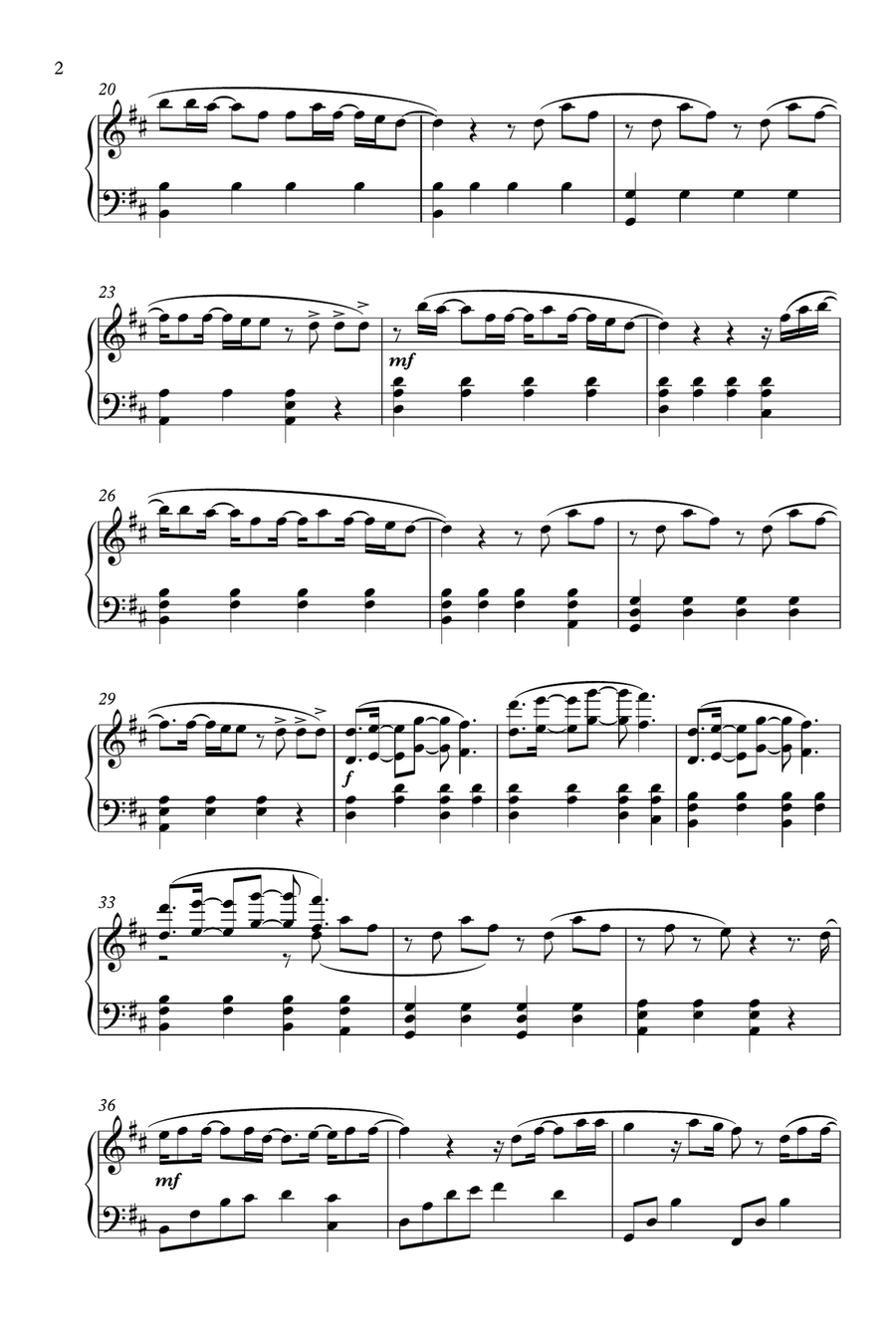 This Is Me This Is Me Harp scores gallery preview page 2