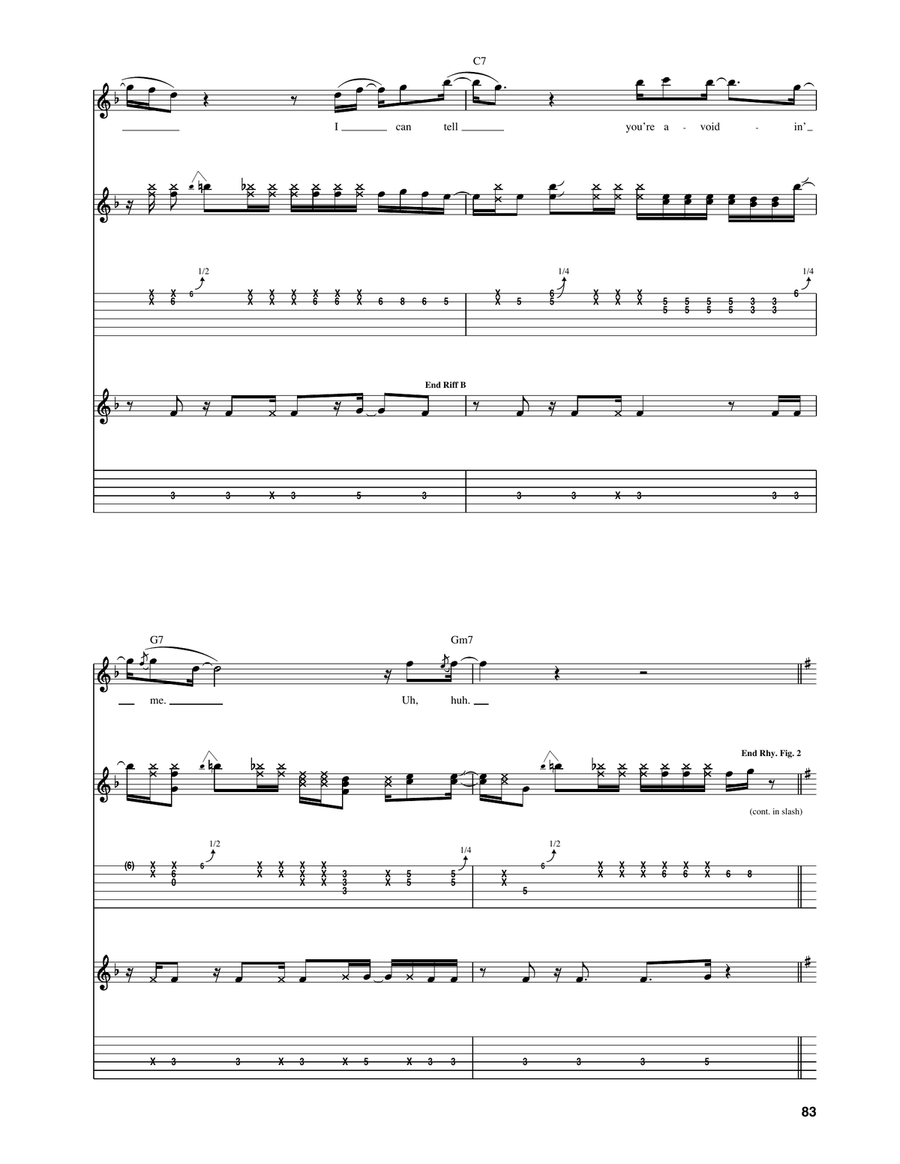 You Got The Love You Got The Love Acoustic Guitar scores gallery preview page 6