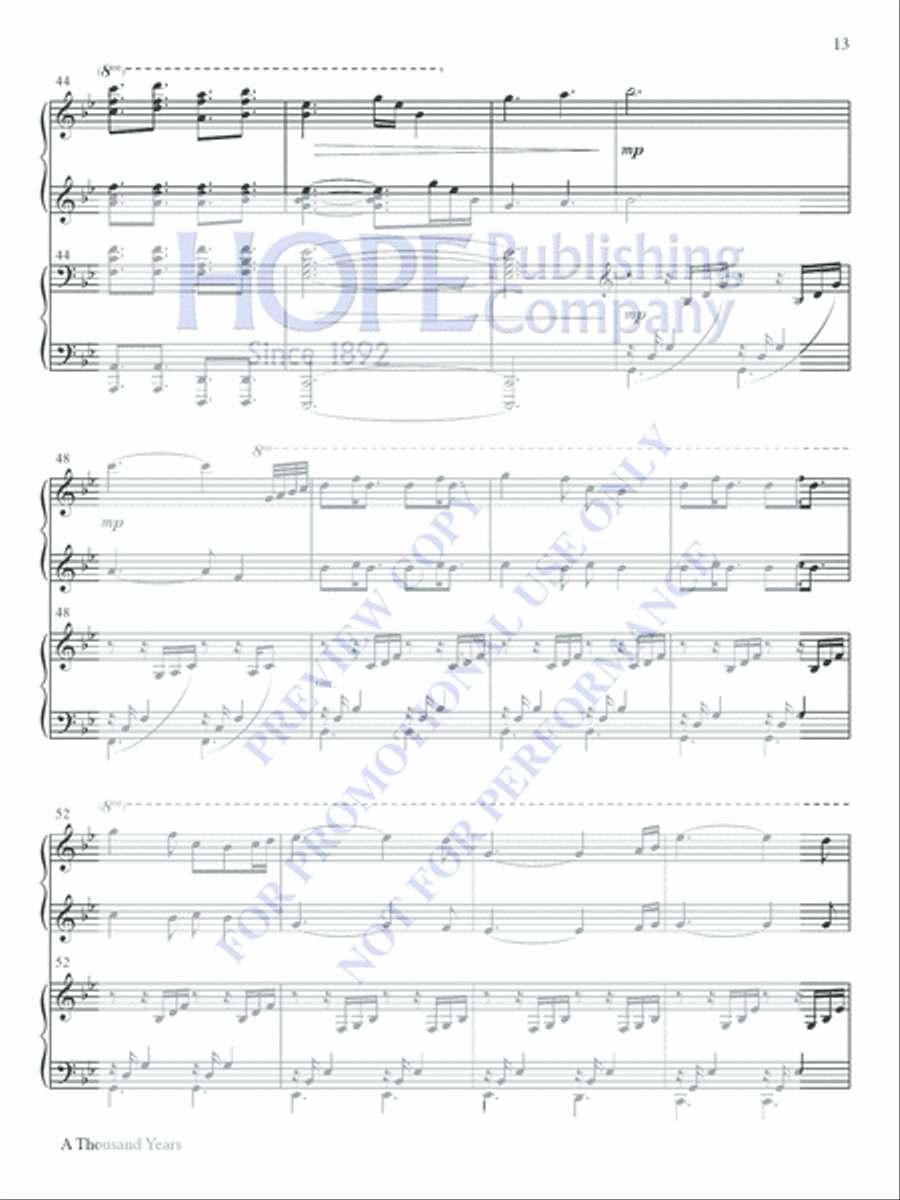 Inspirations: for 4-Hand Piano Piano Accompaniment scores gallery preview page 18