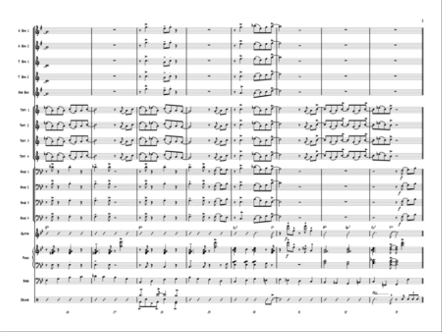 In The Groove In The Groove Jazz Ensemble scores gallery preview page 5