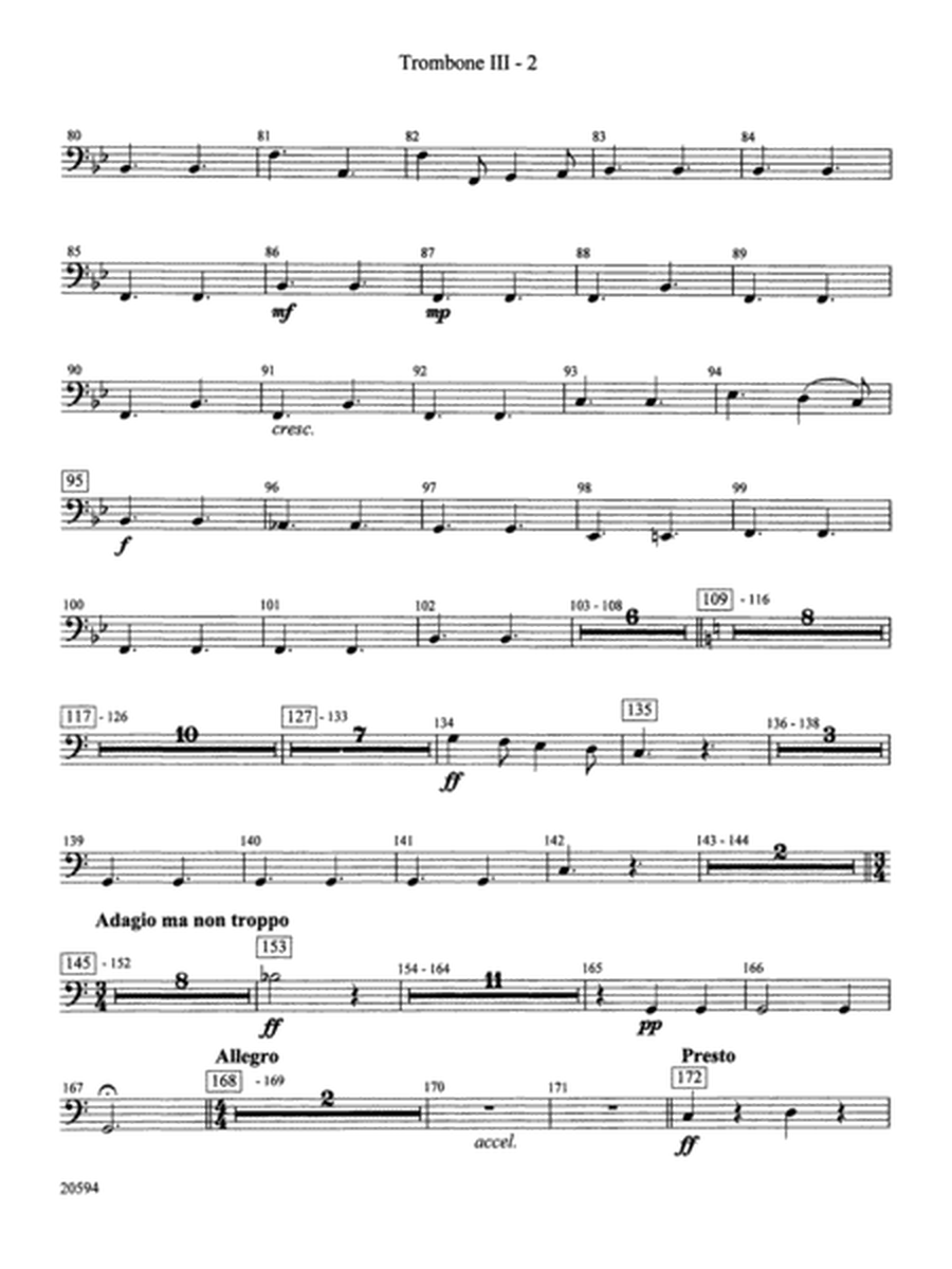 Symphony No. 9 (Fourth Movement): 3rd Trombone