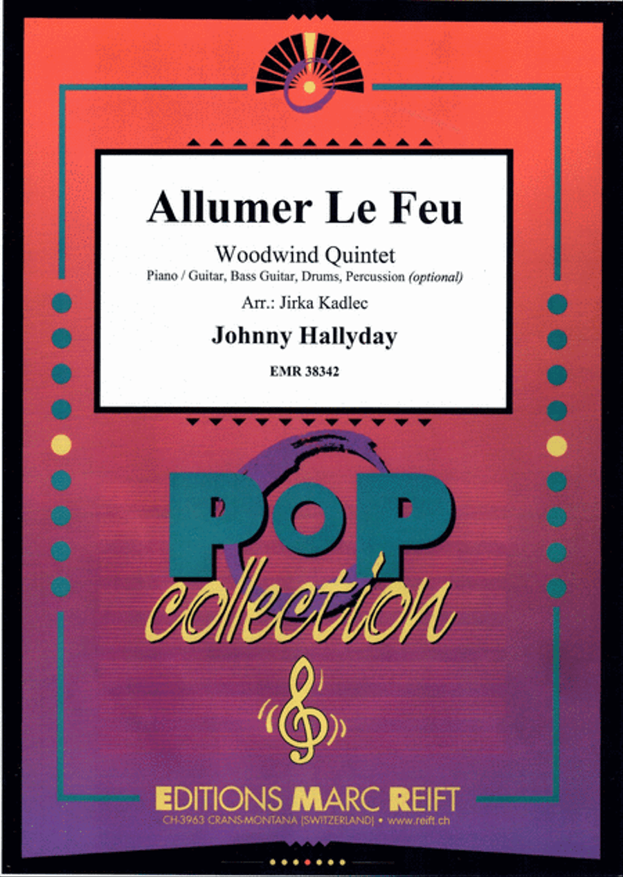 Allumer Le Feu Allumer Le Feu Woodwind Quintet scores gallery preview page 1